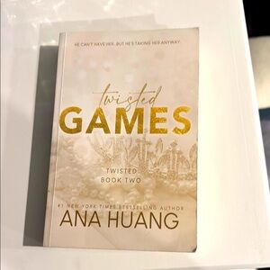 Twisted Games by - Gold and White Cover